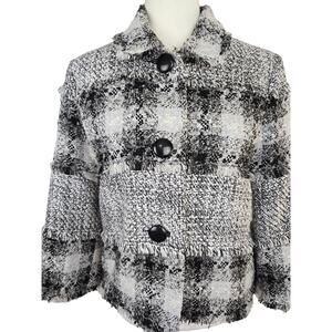 Womens blazer size 8 misses M medium suit coat lined Ruby Rd. pockets